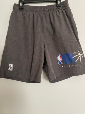 NBA Men's S Gray Basketball Shorts